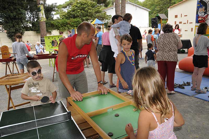 Activité pour toute la famille au sein du camping en Vendée